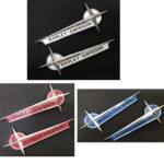 For Harley Vintage Style Gas Fuel Tank Emblems Badges Touring Softail Fatboy
