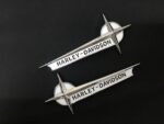 For Harley Vintage Style Gas Fuel Tank Emblems Badges Touring Softail Fatboy - Image 8